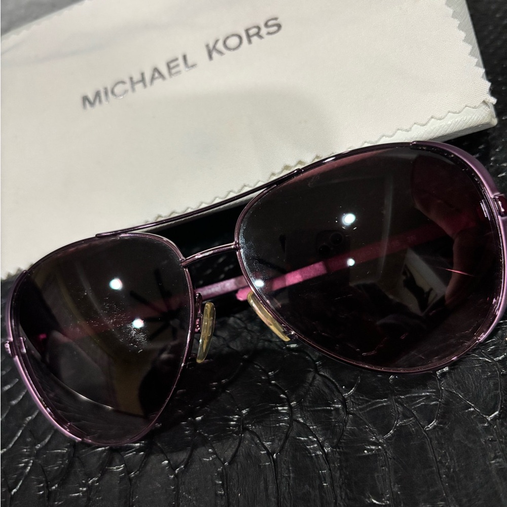 MICHAEL KORS plum sunglasses